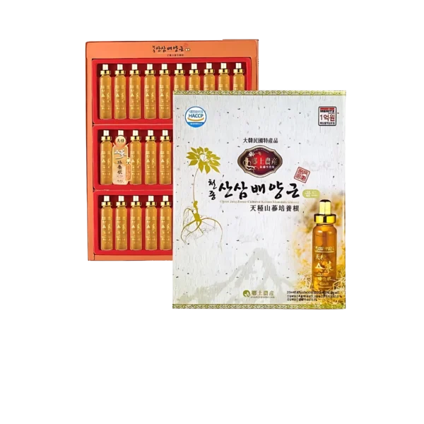 Cheon Jong Tissue Cultured Korean Mountain Ginseng