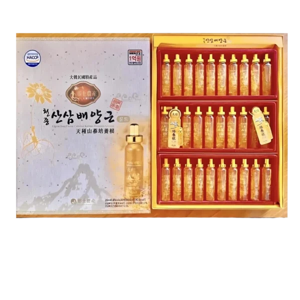 Cheon Jong Tissue Cultured Korean Mountain Ginseng