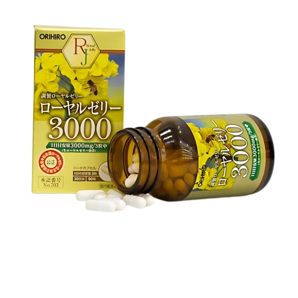 Orihiro Royal Jelly 3000mg 90 Tablets