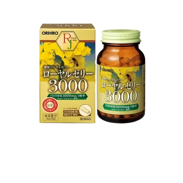 Orihiro Royal Jelly 3000mg 90 Tablets