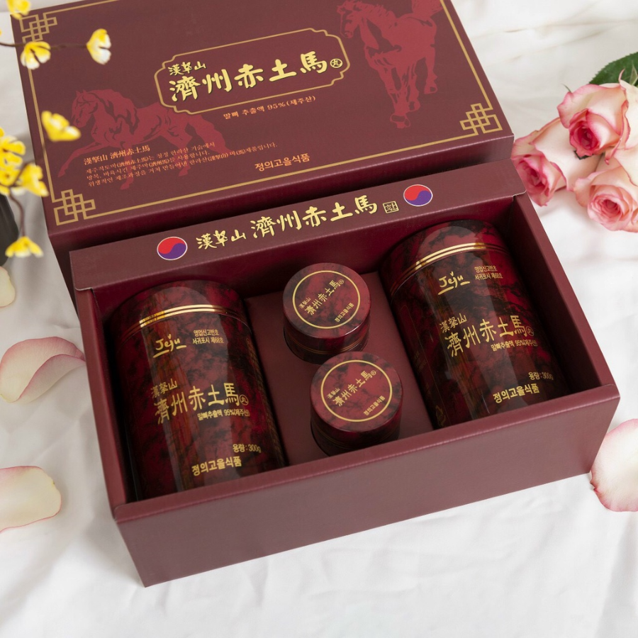 Jeju Red Horse Bone & Placenta Extract – Premium Korean Health Supplement