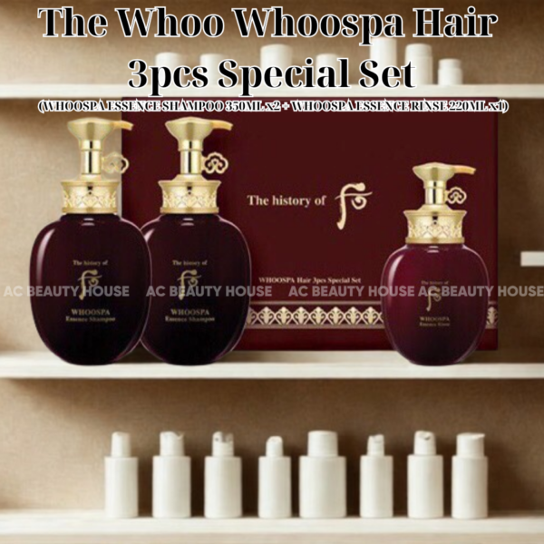 The Whoo Whoospa Hair 3pcs Special Set