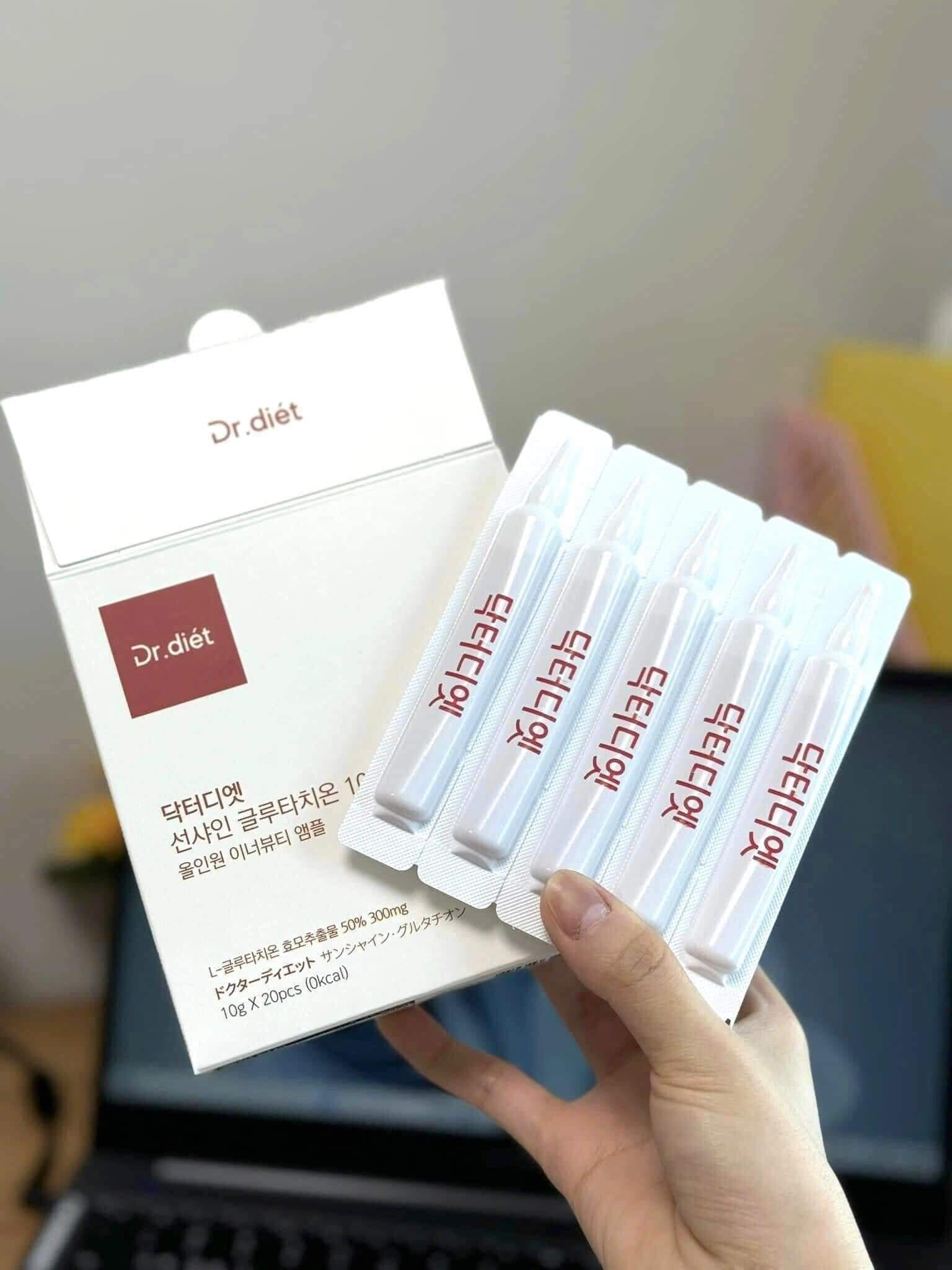 Glutathione Sunshine Whitening Drink Dr. Diet 20eax10ml